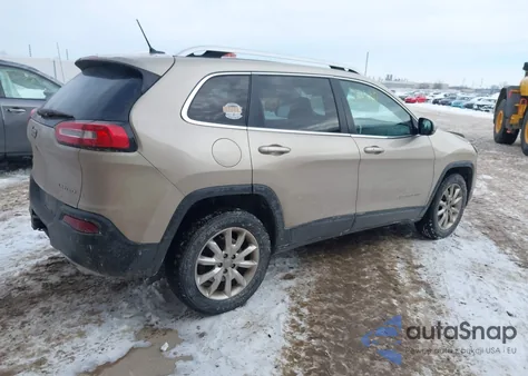 2015 Jeep Cherokee Limited from USA, damaged, VIN 1C4PJMDS9FW556327